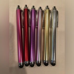 Small stylus for iPhone or iPad— 6 in various colors